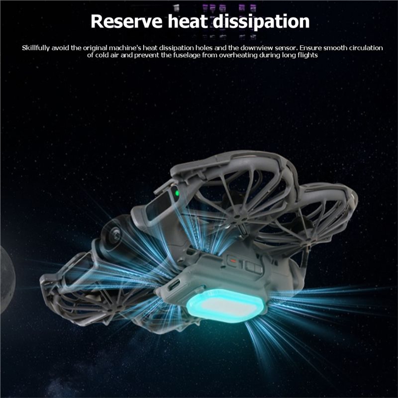 Drone Landing Gear - Acessórios para Drone: Holofote Colorido para