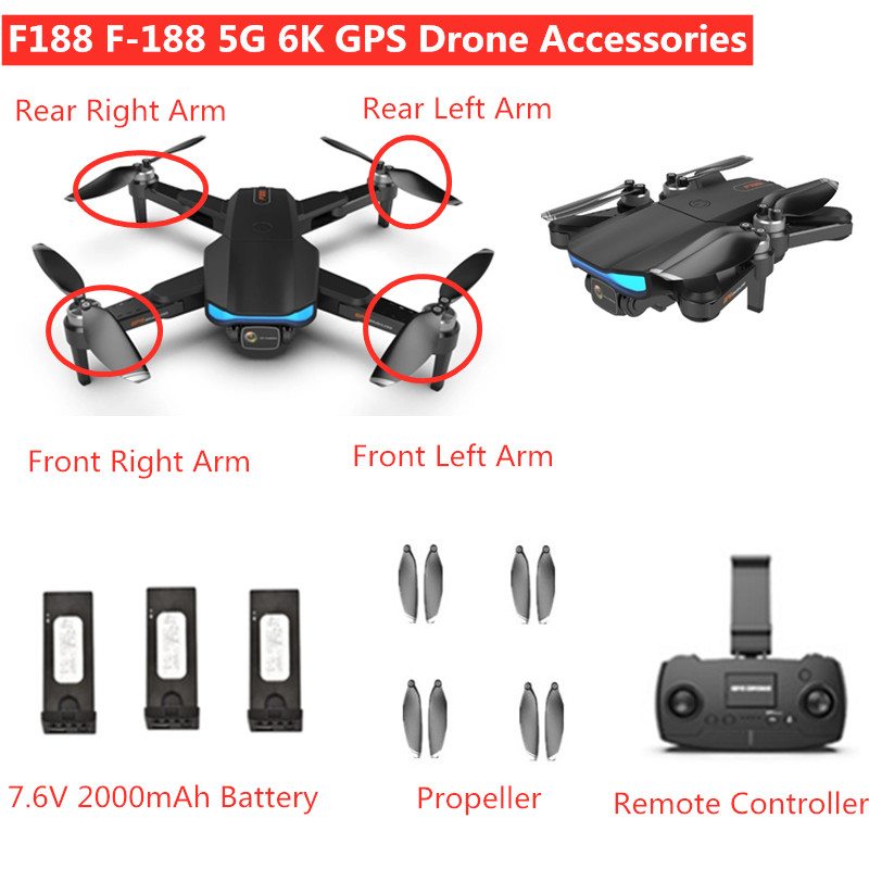 Drone Arm - Peça de Reposição para Drone F188