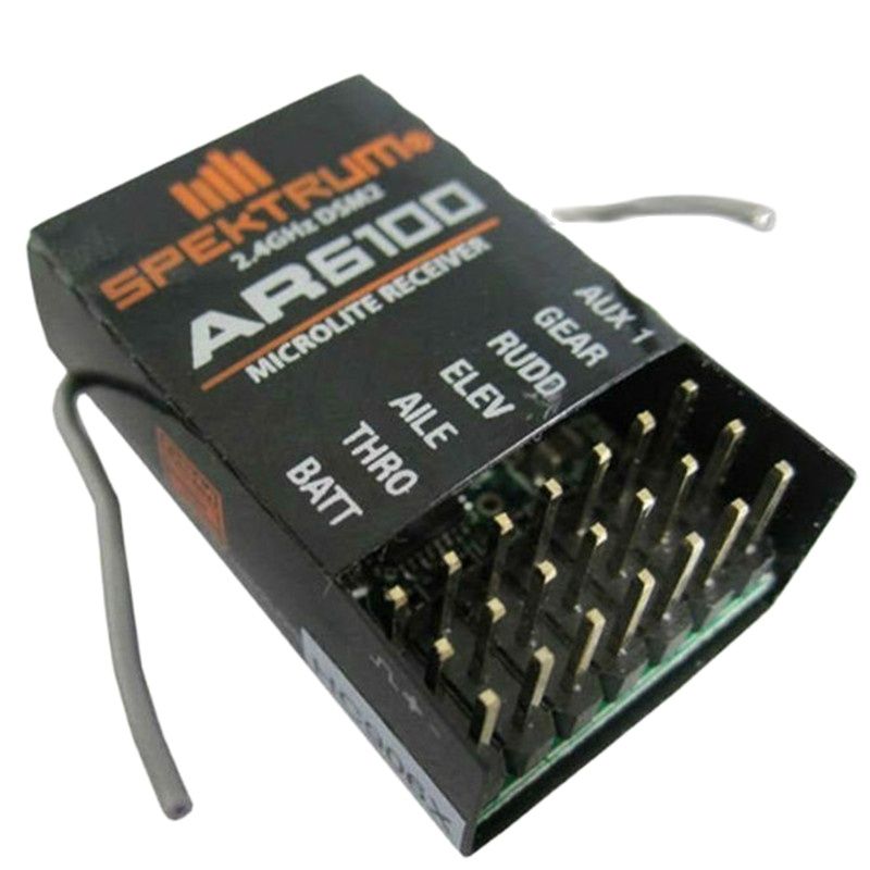 Drone Flight Controller - AR6100 DSM2 6CH 2.4GHz Receptor para