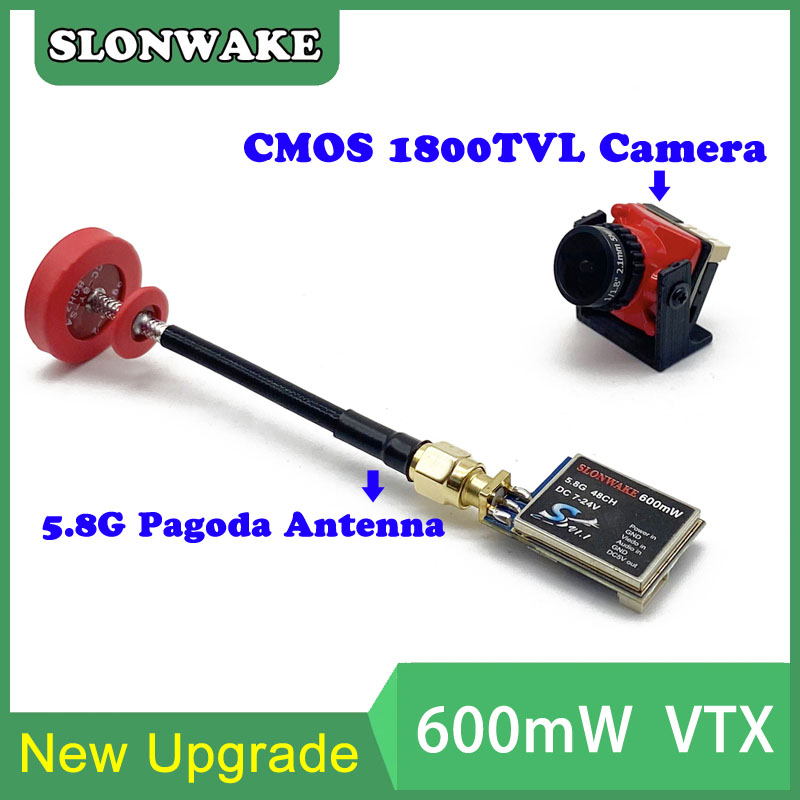5.8g 48ch 600mw ajustável VTX- - Drone Frame avaliação e preço