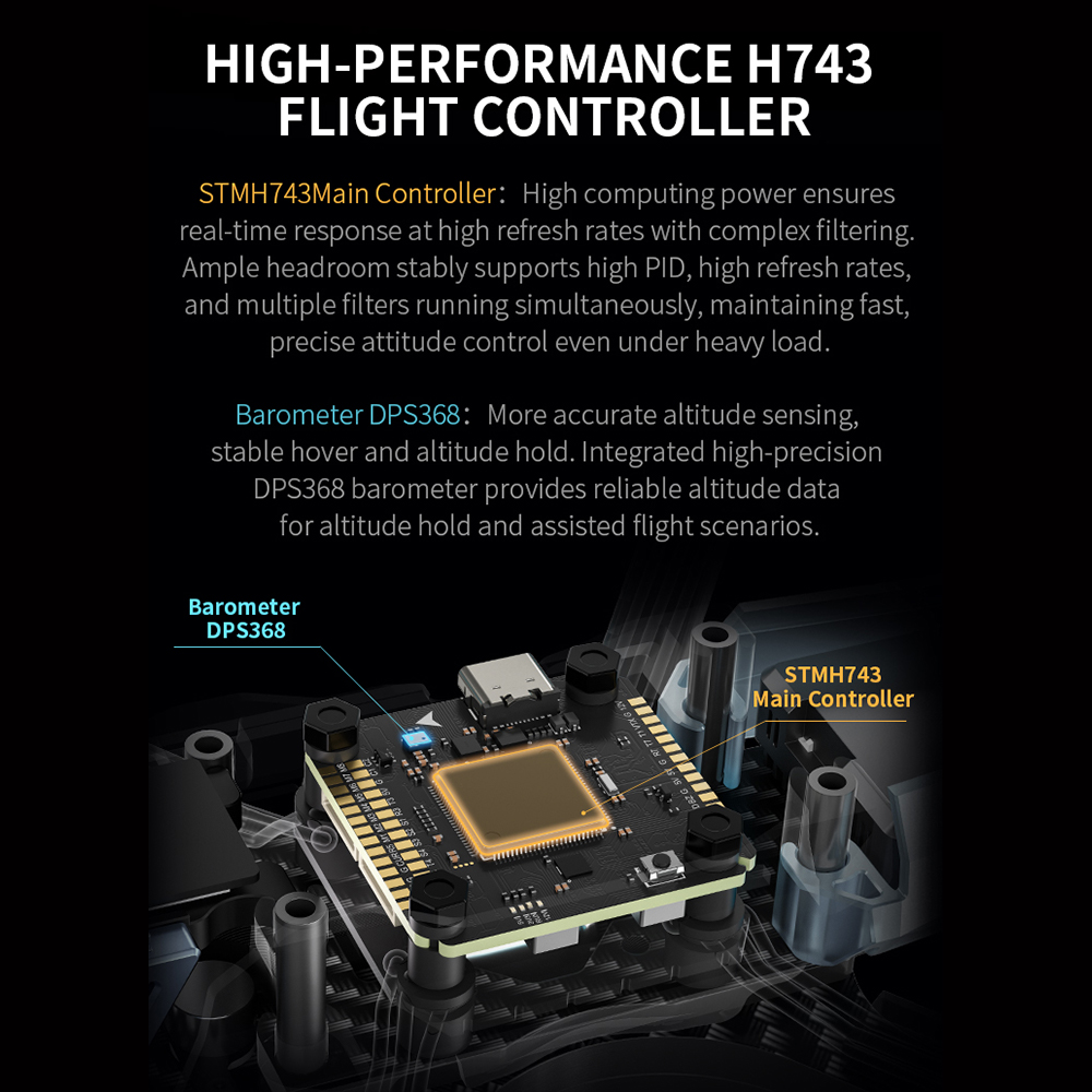 Controlador de Voo Axisflying  - Drone Flight Controller avaliação e preço