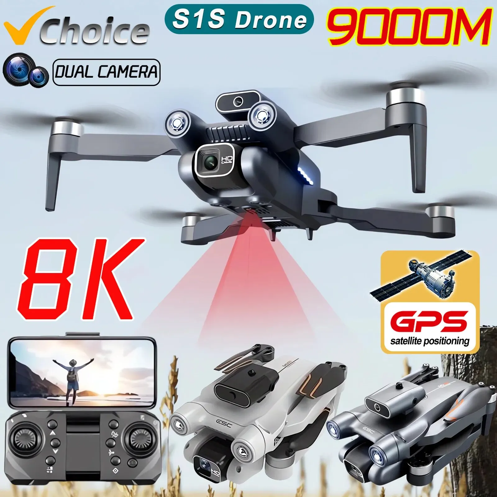 Profissional Brushless Motor D - Drone Gps Module avaliação e preço