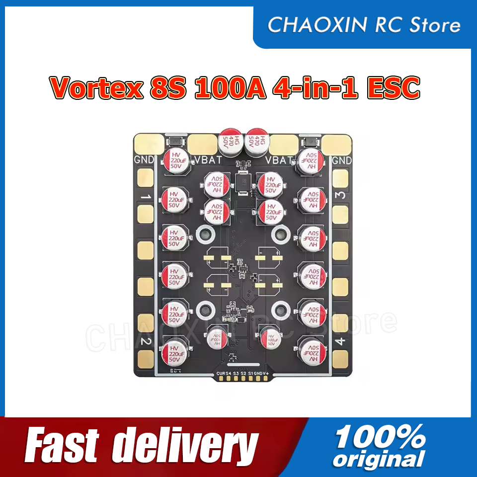 Vortex 8S 100A 4 em 1 ESC BLS  - Drone Esc avaliação e preço