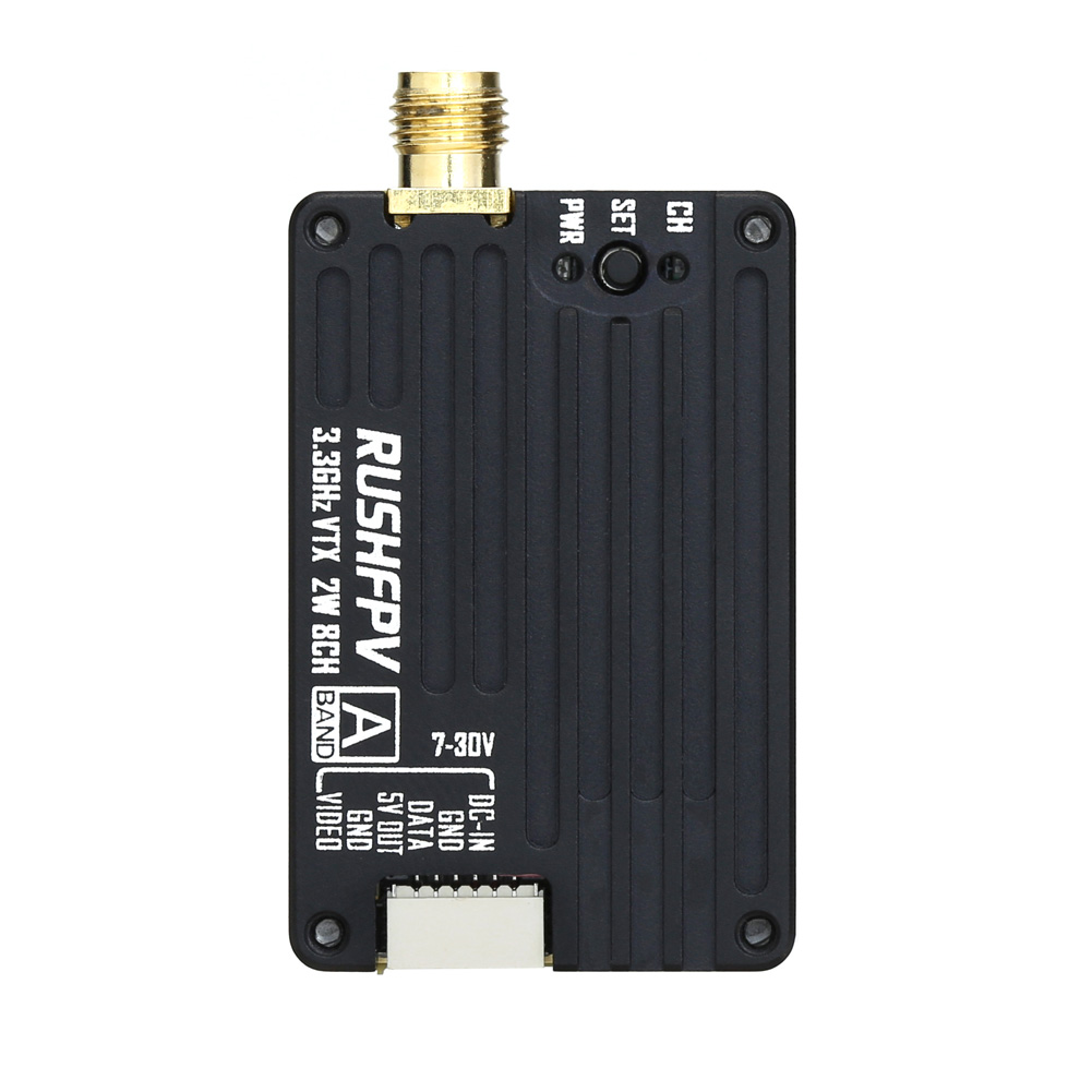 Transmissor RUSHFPV 3.3G 2W VT - Drone Antenna avaliação e preço