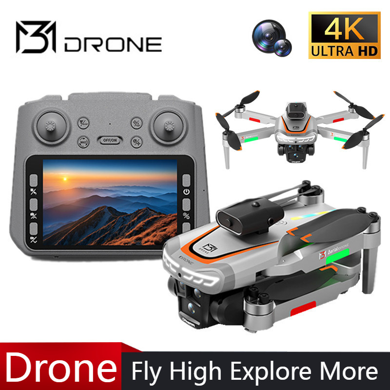 M3 drone profissional 4k hd fo - Drone Gimbal avaliação e preço