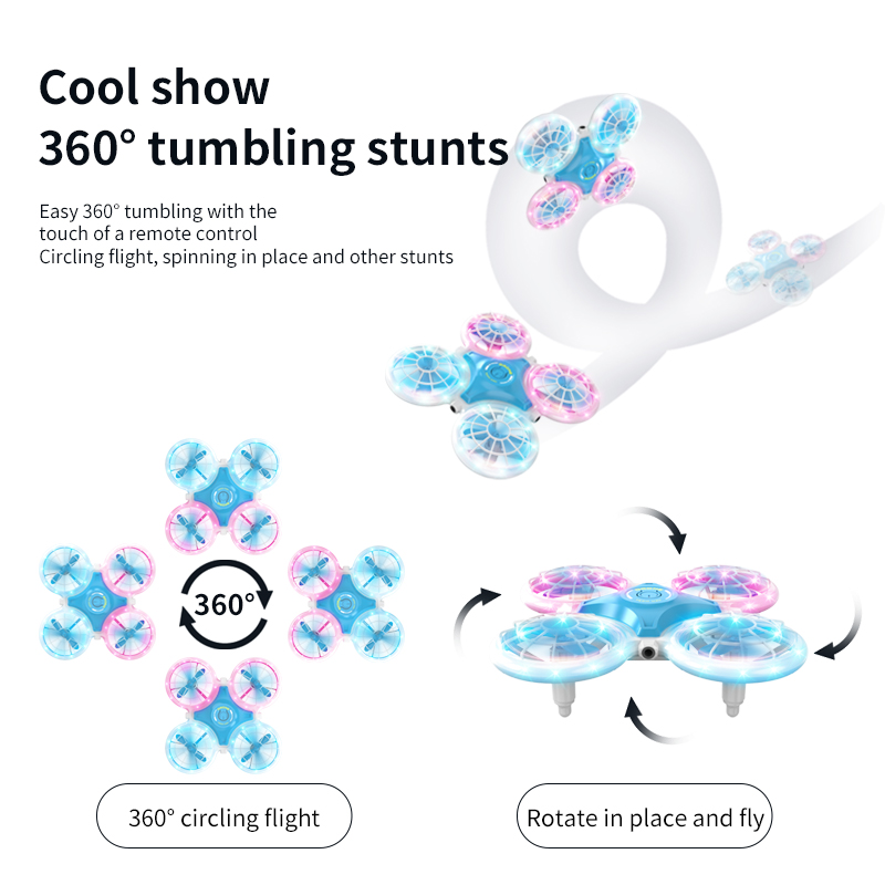 Mini Drone RC 4 Canais com Ind - Drone Led Light avaliação e preço