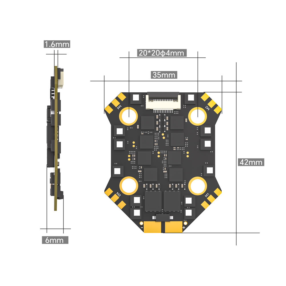 iFlight Borg F7 Mini Stack: Co - Drone Esc avaliação e preço